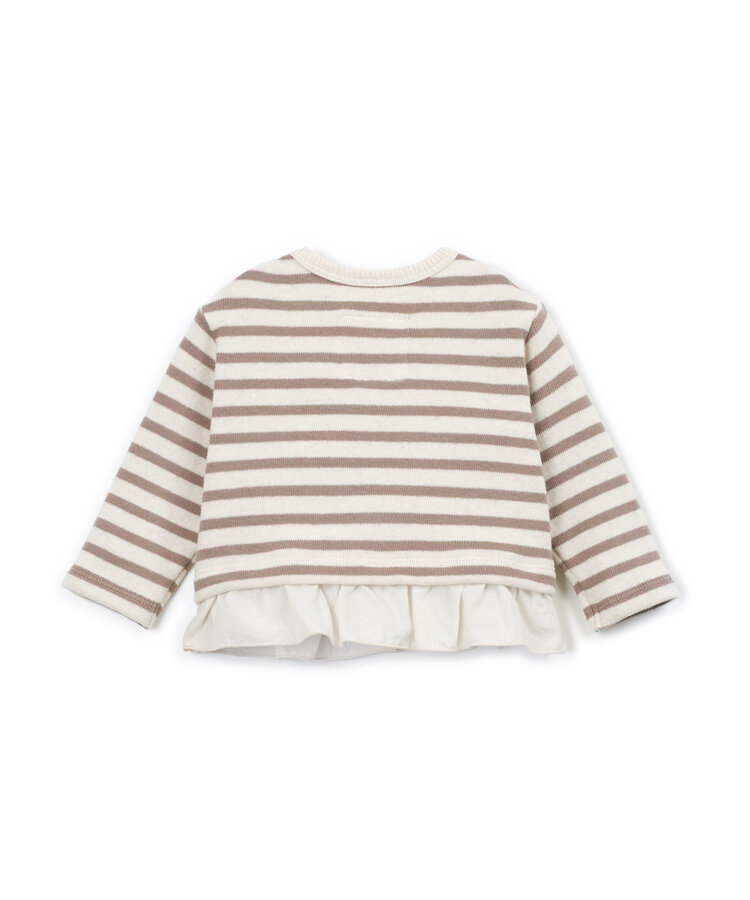 Play Up Striped Jersey Sweater - R373B/11352