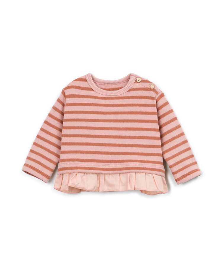 Play Up Striped Jersey Sweater - R376R/11352