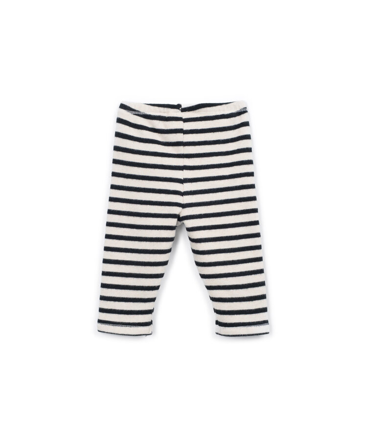 Play Up Striped Jersey Legging - R375B/11652