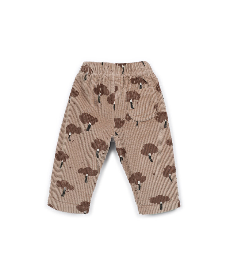 Play Up Printed Corduroy Trousers E8318/11609