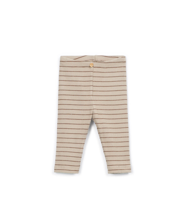 Play Up Striped Rib Legging - R371B/11651