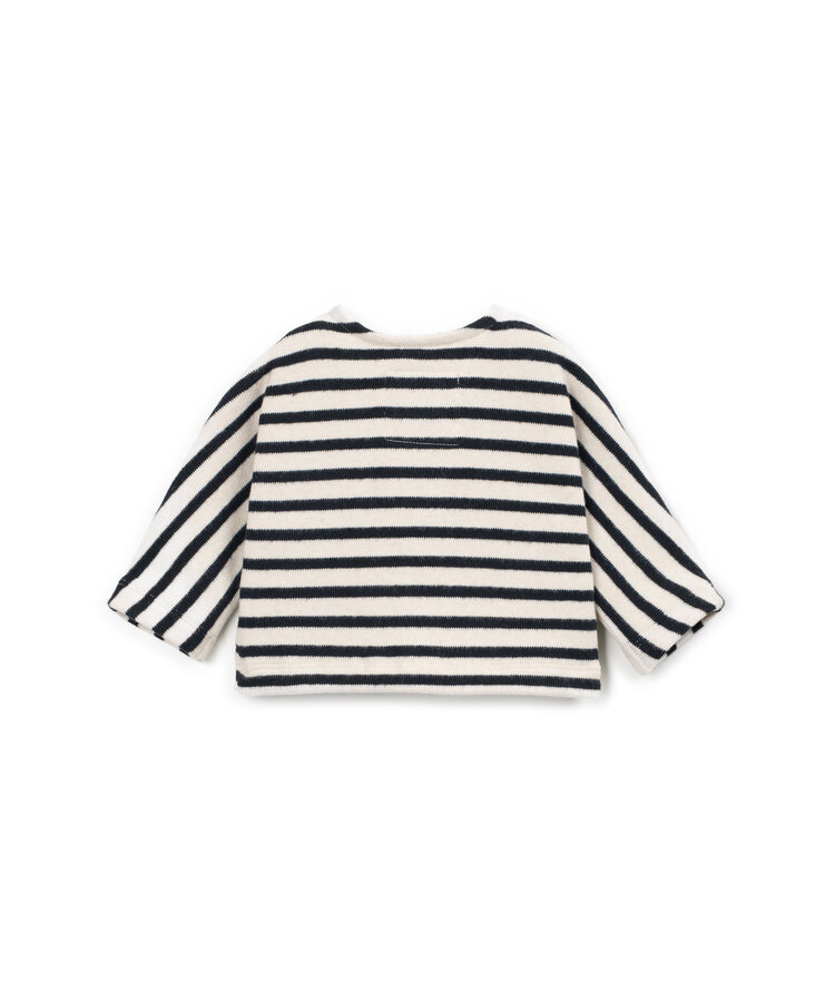 Play Up Striped Jersey Sweater R375B/11352