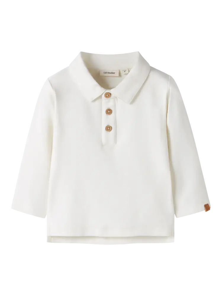 Lil'Atelier Baby Undo Ls Slim Top - Turtledove