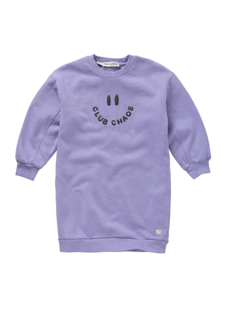 Sproet & Sprout Sweat Dress Club Chaos - Crayon Cloud