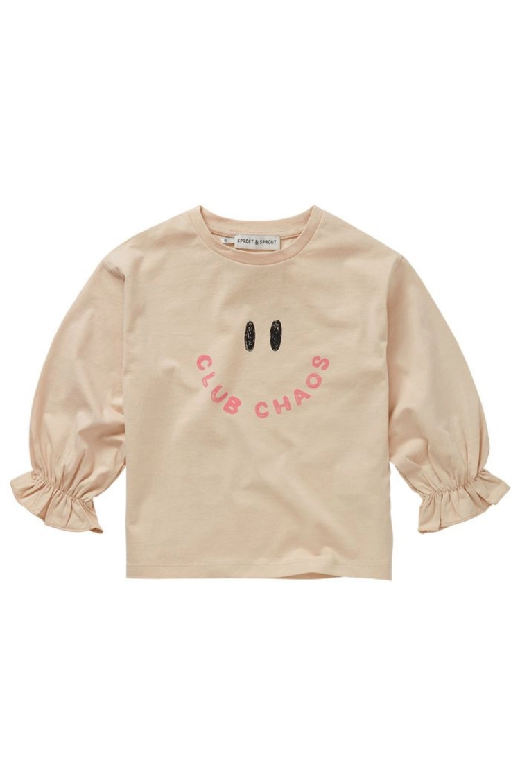 Sproet & Sprout T-Shirt Girls LS Club Chaos - Shell