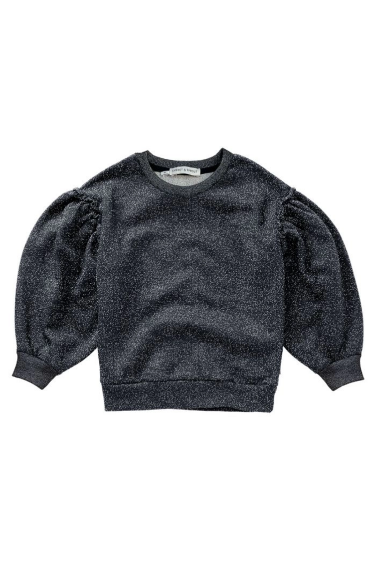 Sproet & Sprout Sweatshirt Metallic - Black