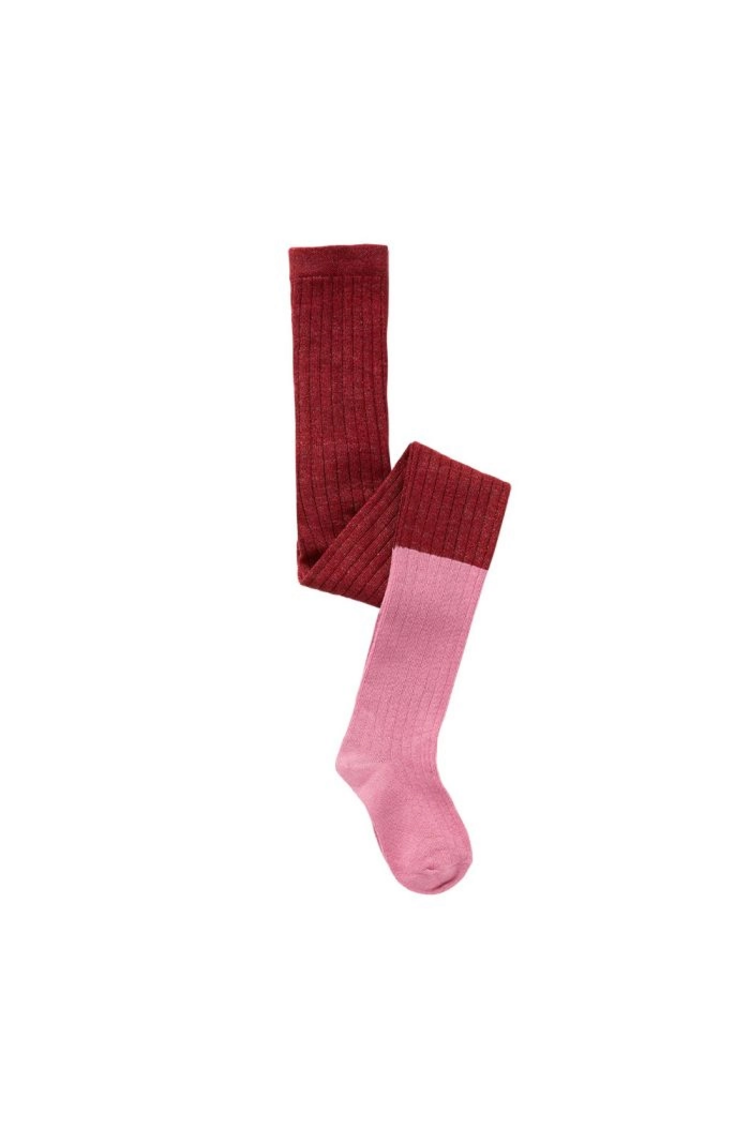 Sproet & Sprout Tights Colourblock red