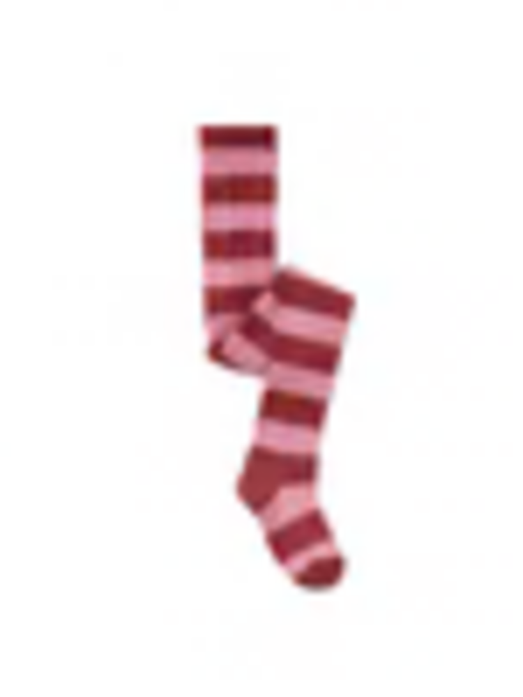 Sproet & Sprout Tights Stripes Garnet