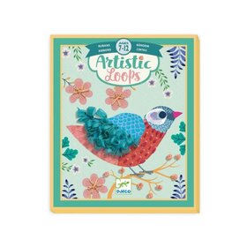 Djeco Glitter patch - Vogel