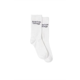 American Vintage Clypsun sokken - Blanc