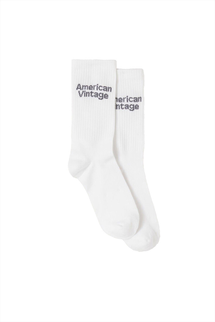 American Vintage Clypsun sokken - Blanc