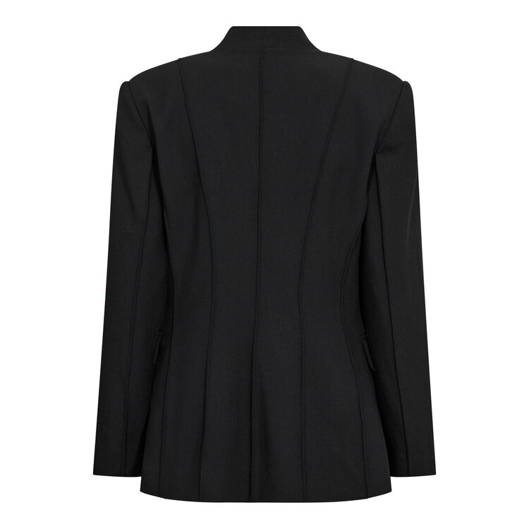Co'Couture Vola Power Fitted Blazer - Black