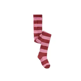Sproet & Sprout Tights Stripes Garnet