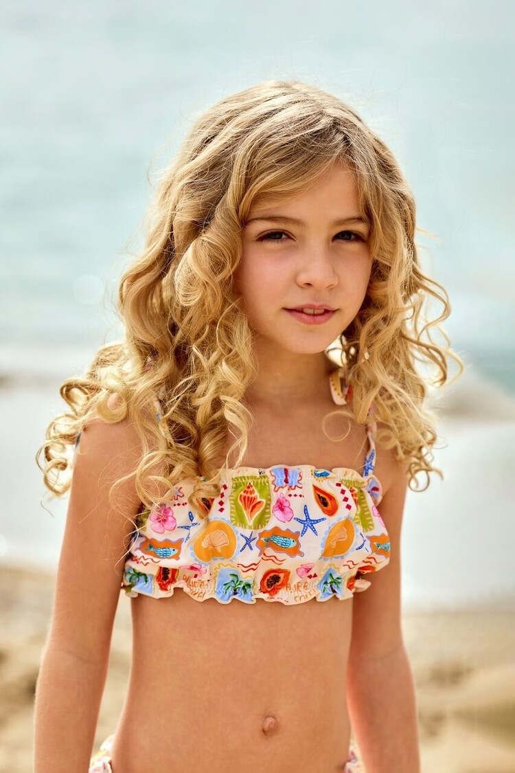 Pluie-Soleil Nola Bikini - Tiny Island Sunny Lemon