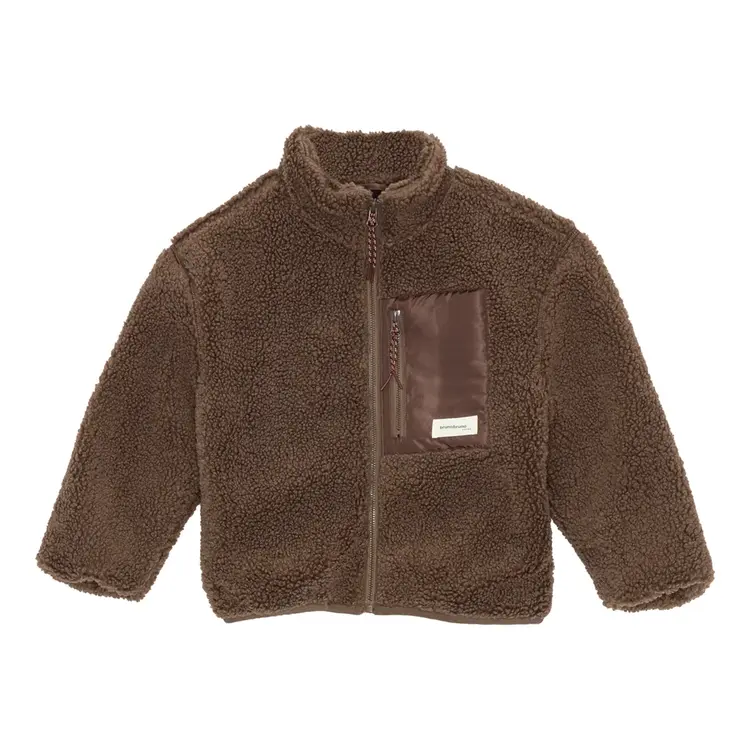 Brunobruno Rori Teddy Jacket - Major Brown