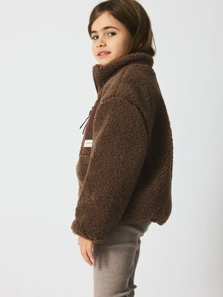 Brunobruno Rori Teddy Jacket - Major Brown