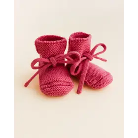 Hvid Booties 0-9M - Lollipop