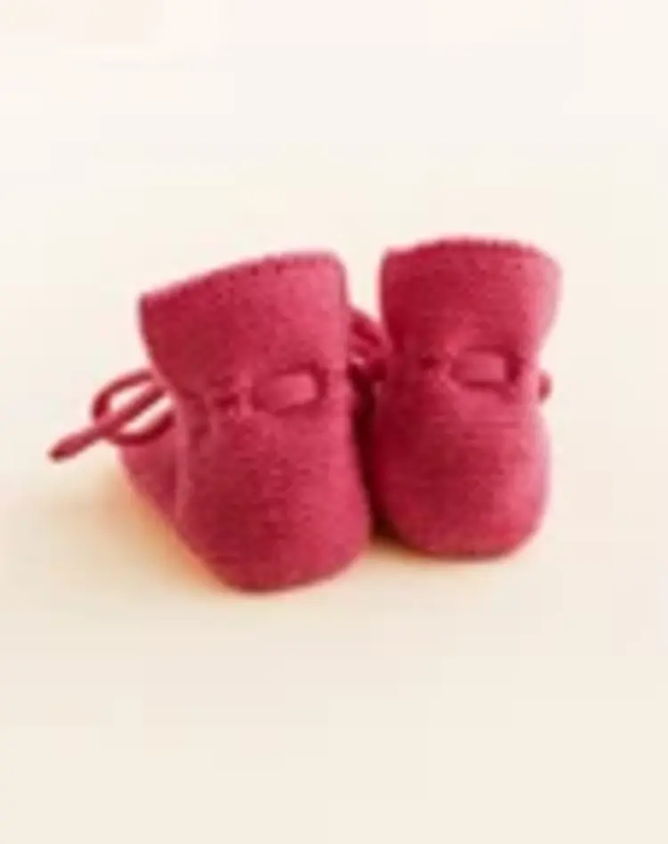Hvid Booties 0-9M - Lollipop