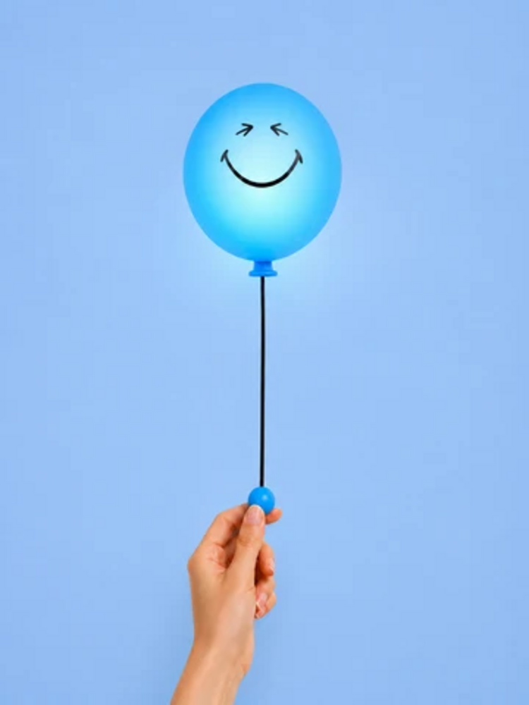 bubbly light blue
