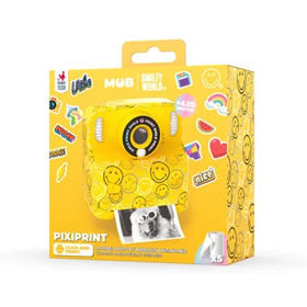 MOB pixiprint smiley world - geel