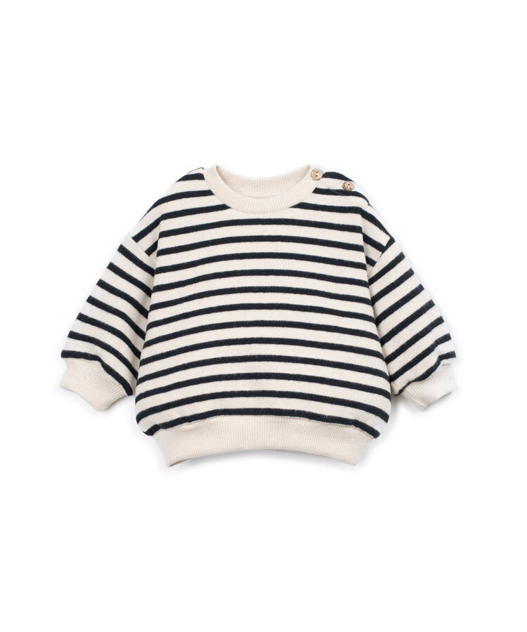 Play Up Striped Jersey Sweater R375B/11353