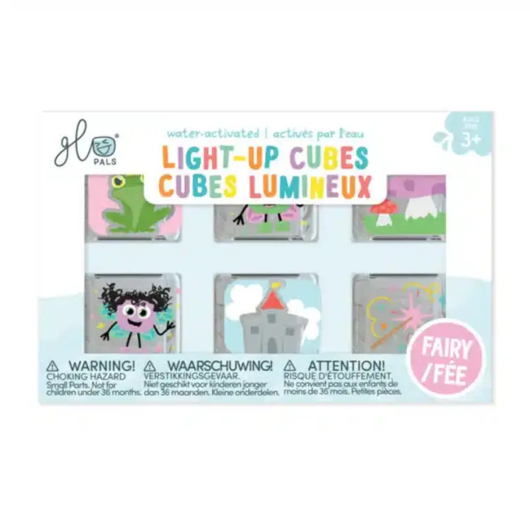 Glopals Glopals Light Up Cubes 6st - Fairy
