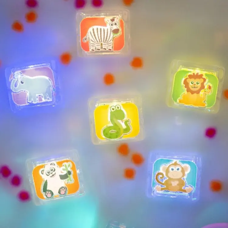 Glopals Glopals Light Up Cubes 6st - Zoo
