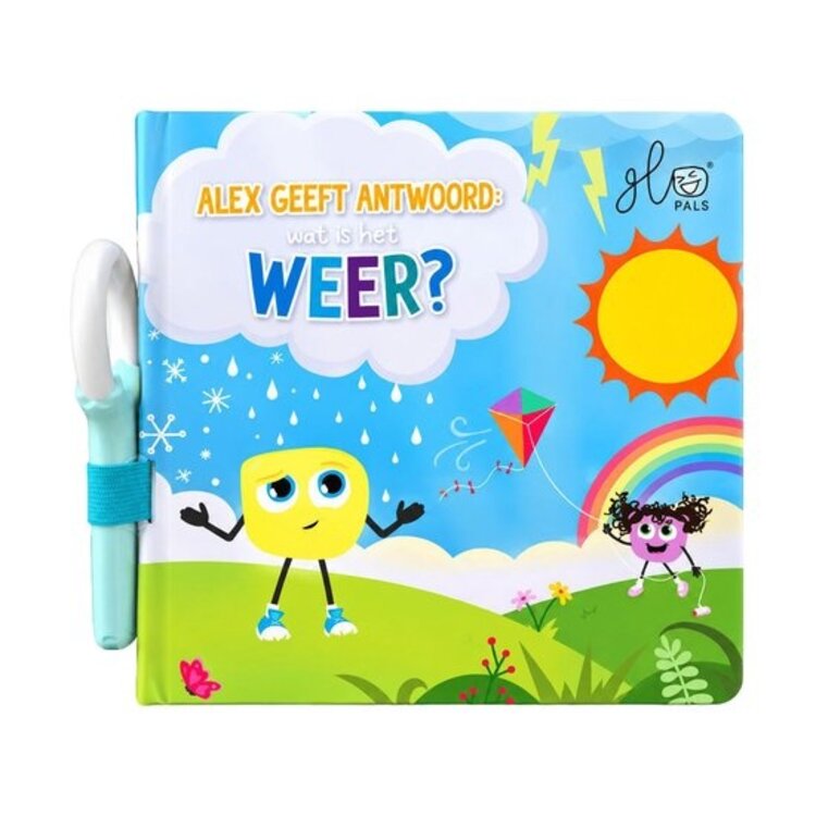 Glopals Glopals Light Up Book Alex geeft antwoord: wat is het weer?