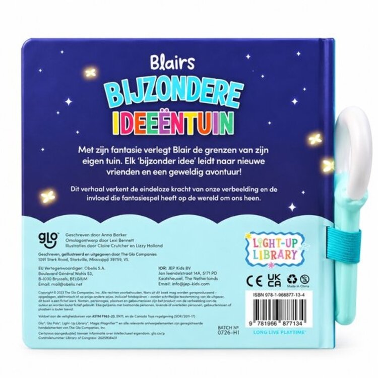 Glopals Glopals Light Up Book Blair's Bijzondere Ideeëntuin