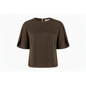 Tooday Aya SS Blouse - Stone Brown