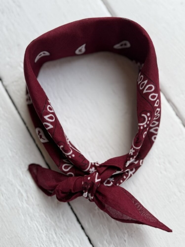 Bandana - Burgundy