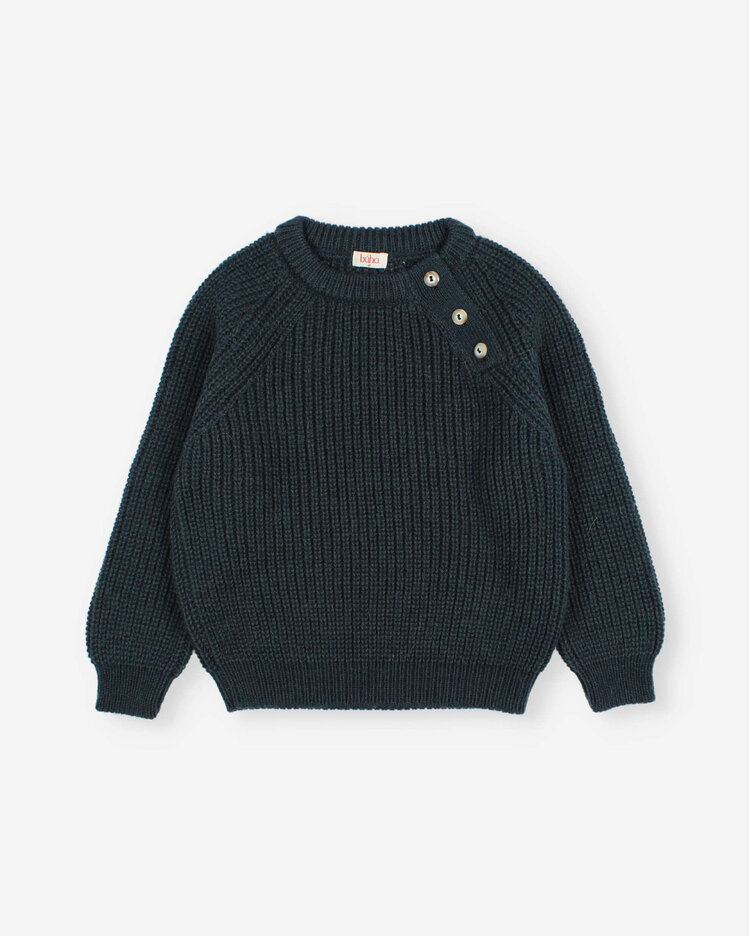 Búho Soft Knit Jumper - Whale