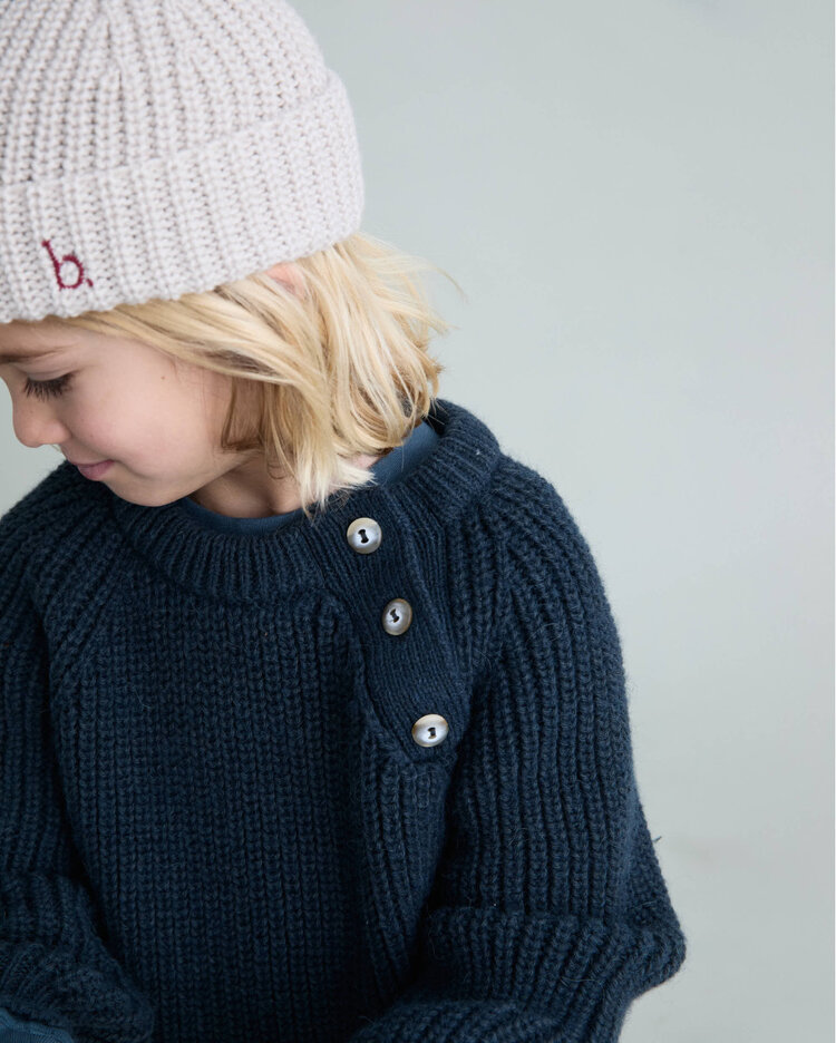 Búho Soft Knit Jumper - Whale