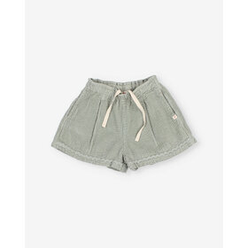 Búho Corduroy Skirt-Short - Eucalyptus