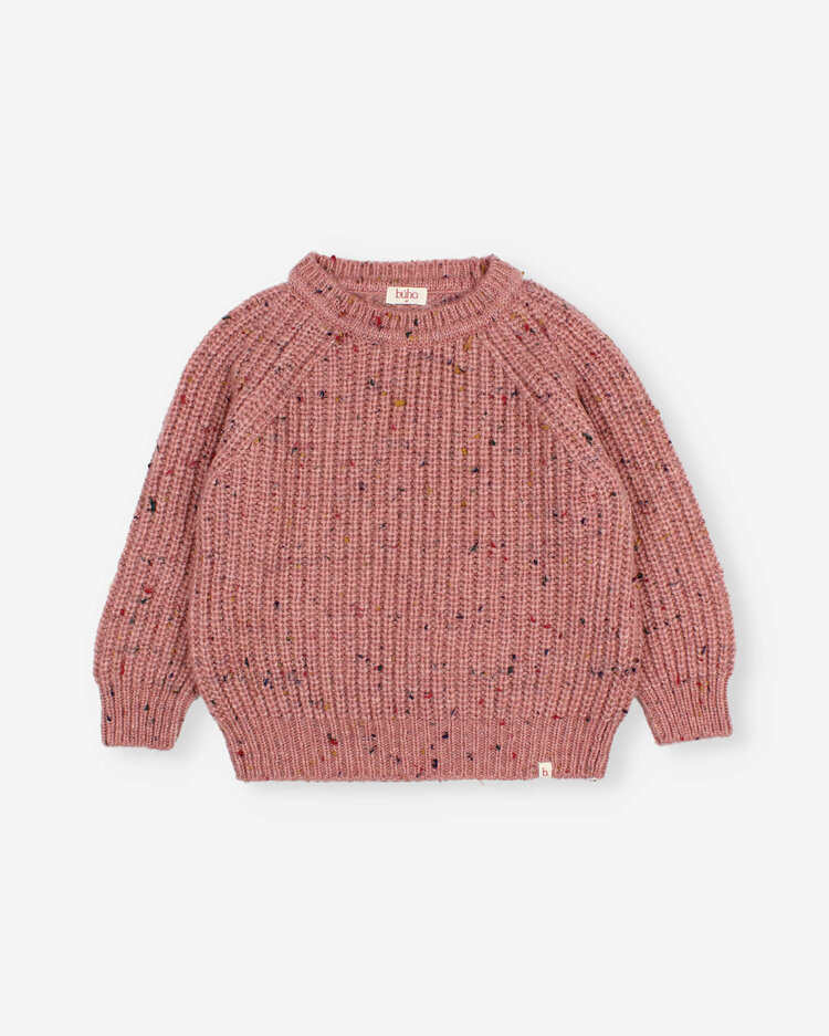 Búho Botonato Jumper - Peony