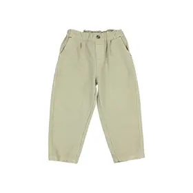 Búho Drill Girly Pants - Green Tea