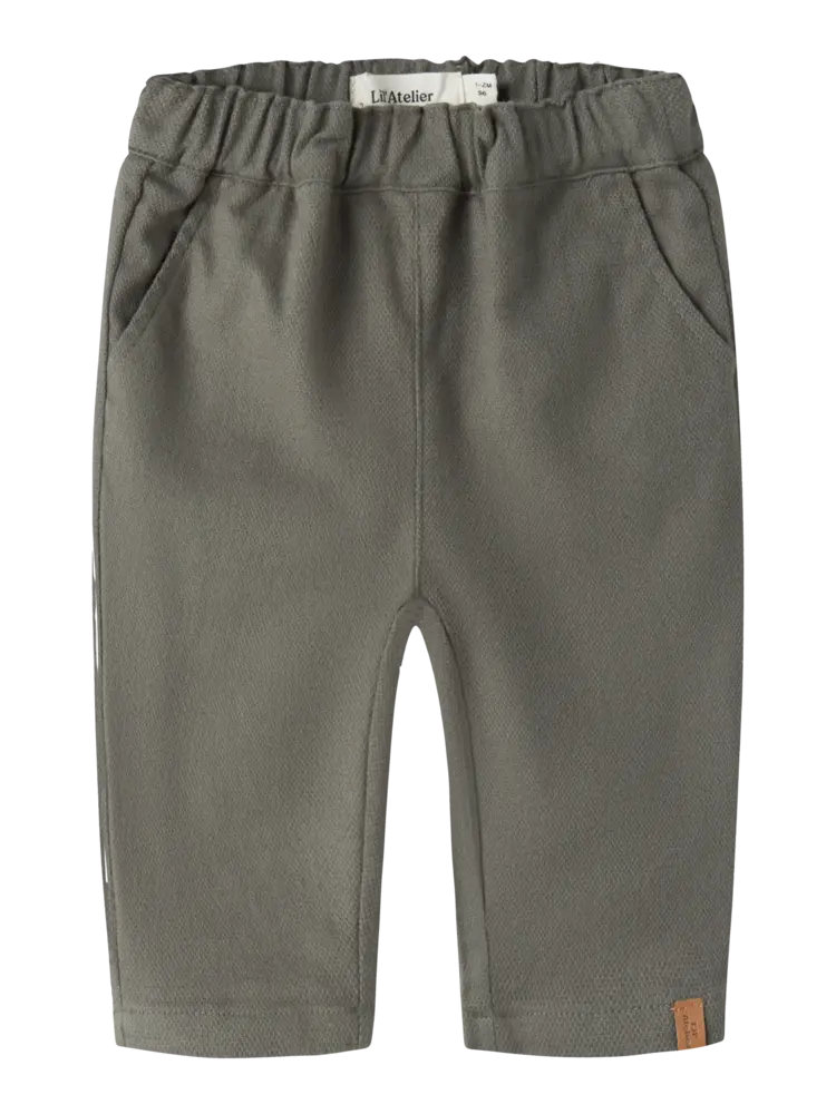 Lil'Atelier Baby Romeo reg pants - Muled Basil