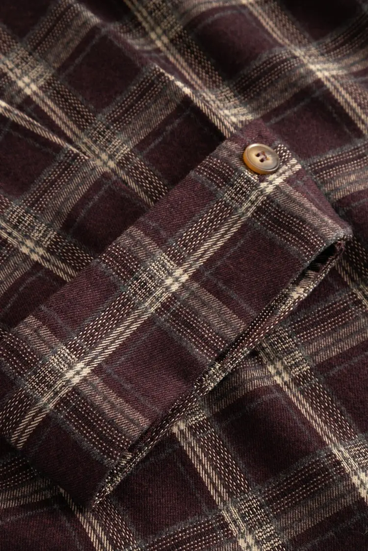 Noella Marlon Shirt - Brown check