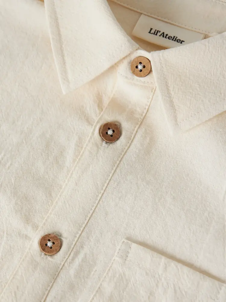 Lil'Atelier Adam Shirt - Turtledove