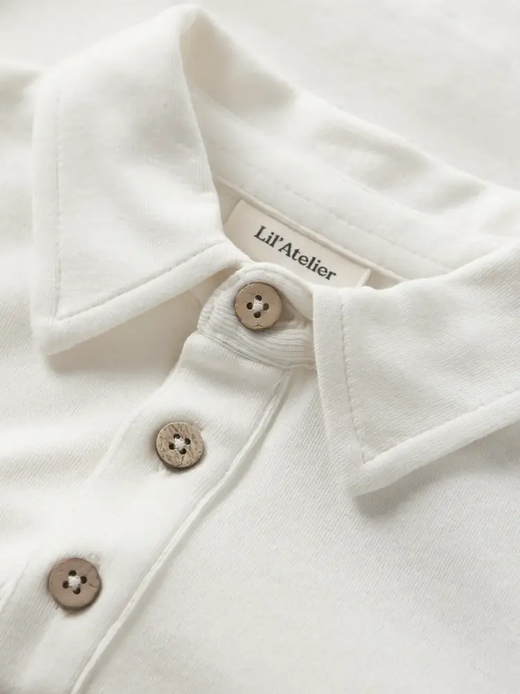 Lil'Atelier Undo LS Slim Top - Turtledove