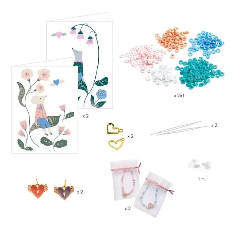 Djeco Armbandjes maken - Heart Heishi