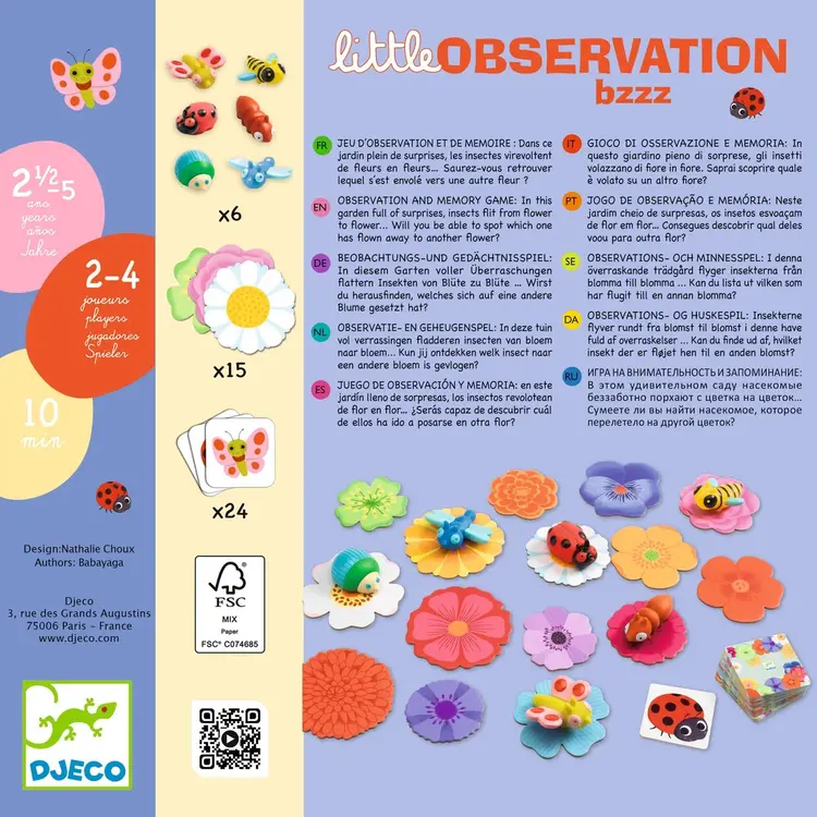 Djeco Djeco peuter spel - Little observation