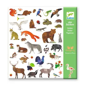 Djeco Stickers - Fauna