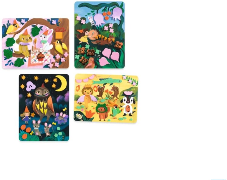 Djeco Collage van foam