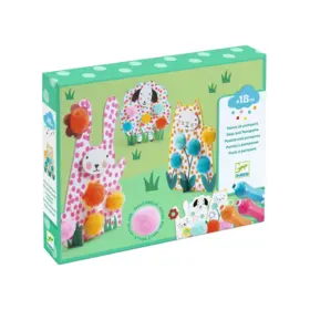 Djeco Puntjes en Pompons - In het gras