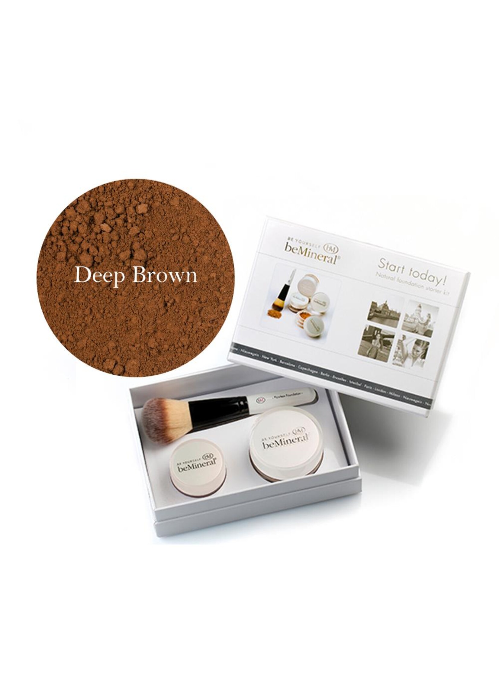 beMineral Start Today! - Kit - Deep Brown (Sun Kissed)
