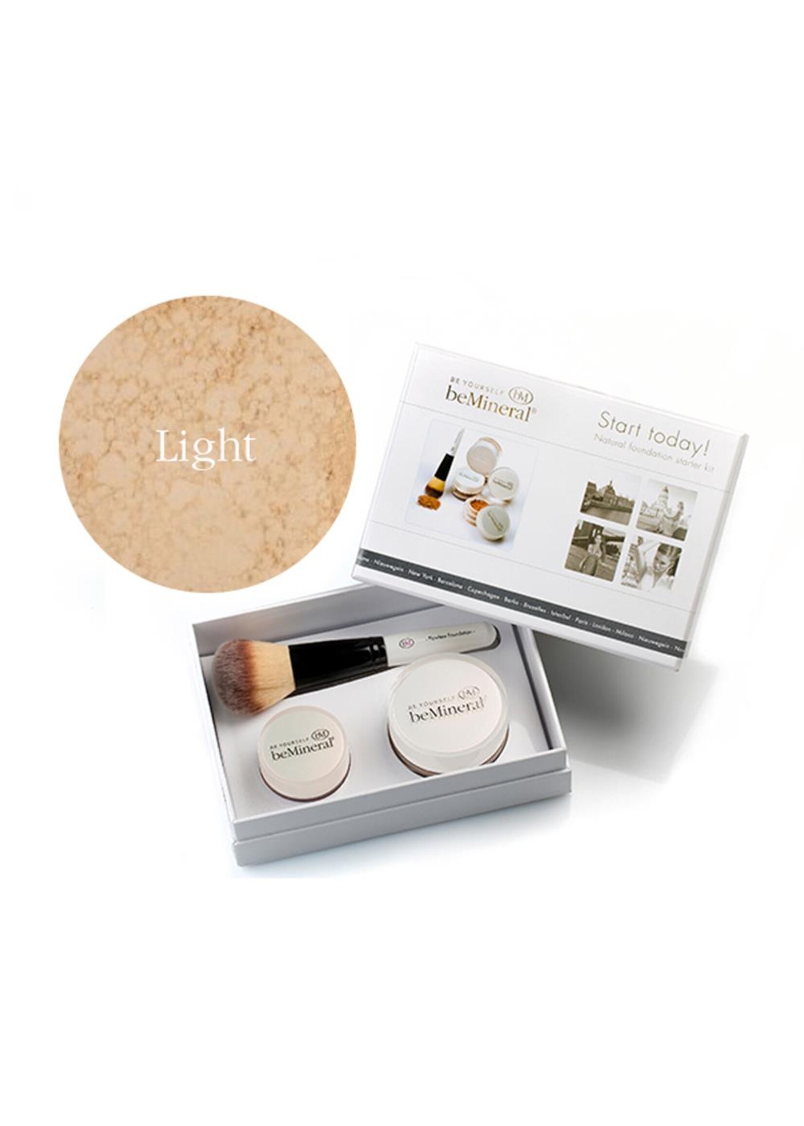 beMineral Start Today! - Kit - LIGHT  (Body Glow Warm).