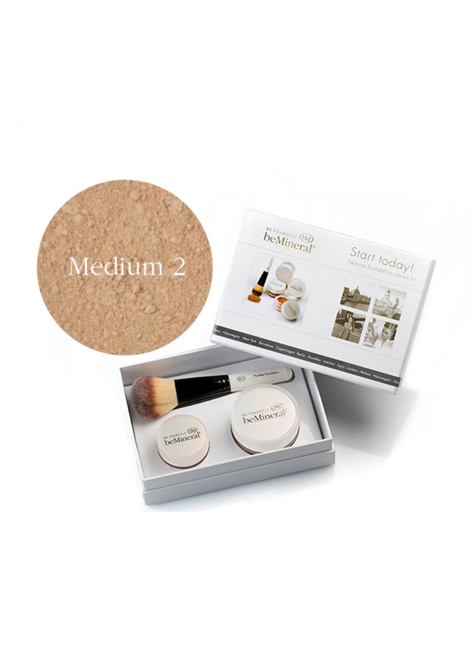 beMineral Start Today! - Kit - MEDIUM-2  (Body Glow Warm).