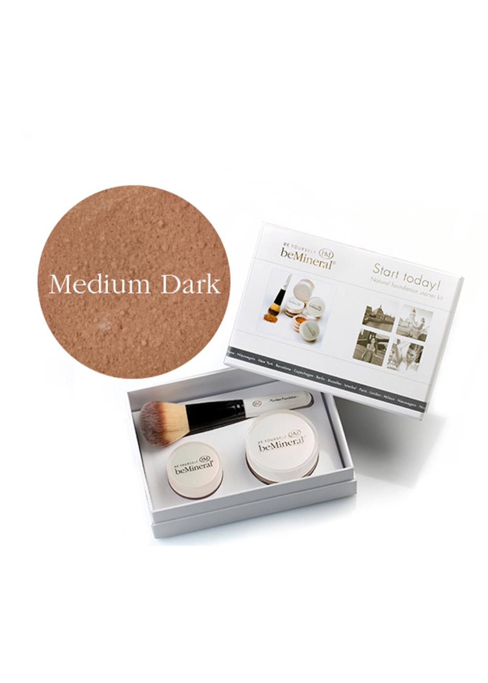 beMineral Start Today! - Kit - MEDIUM DARK (Body Glow Warm)