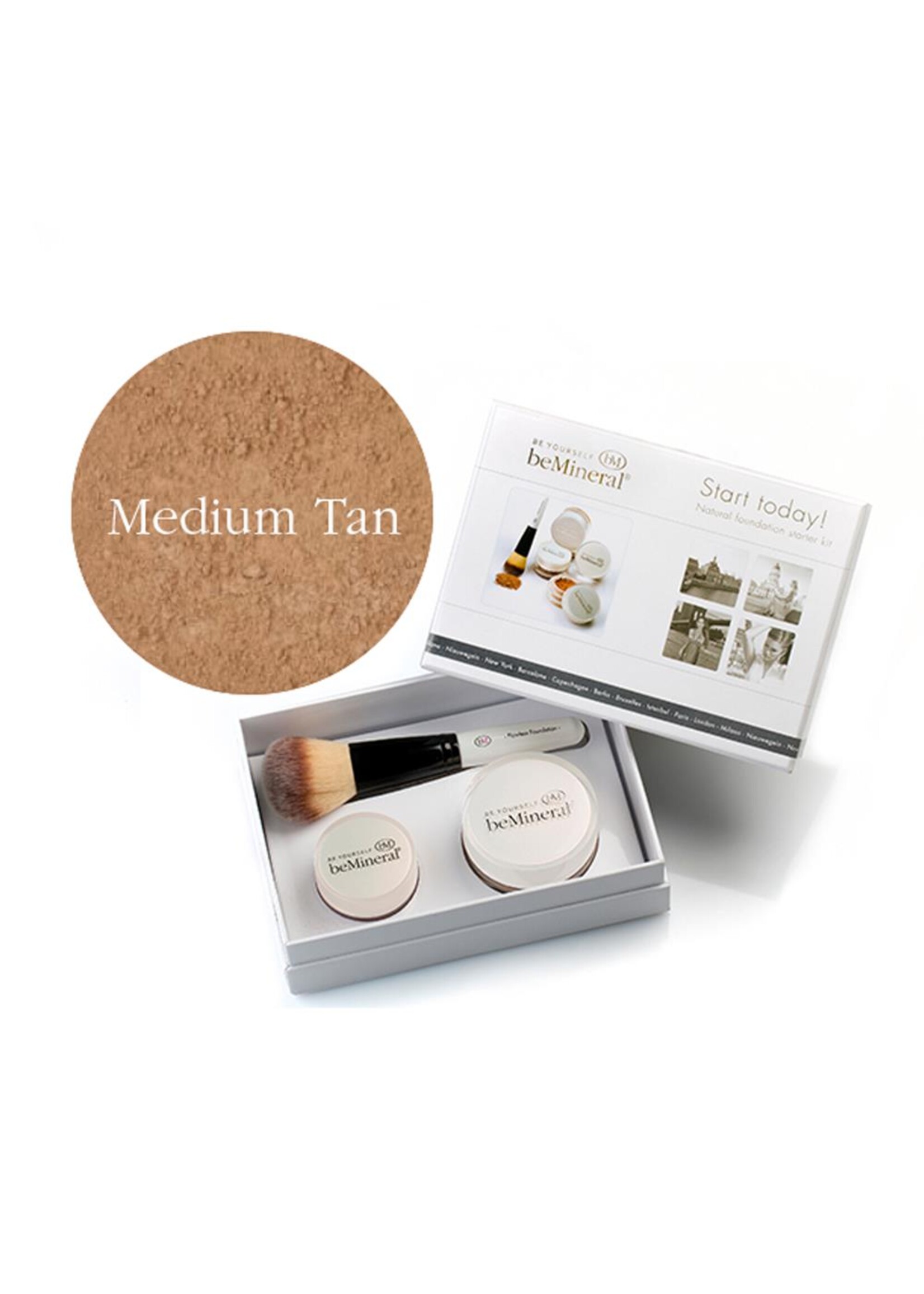beMineral Start Today! - Kit - MEDIUM TAN  (Sun Kissed)